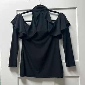 Venus size small - black around the neck button never worn